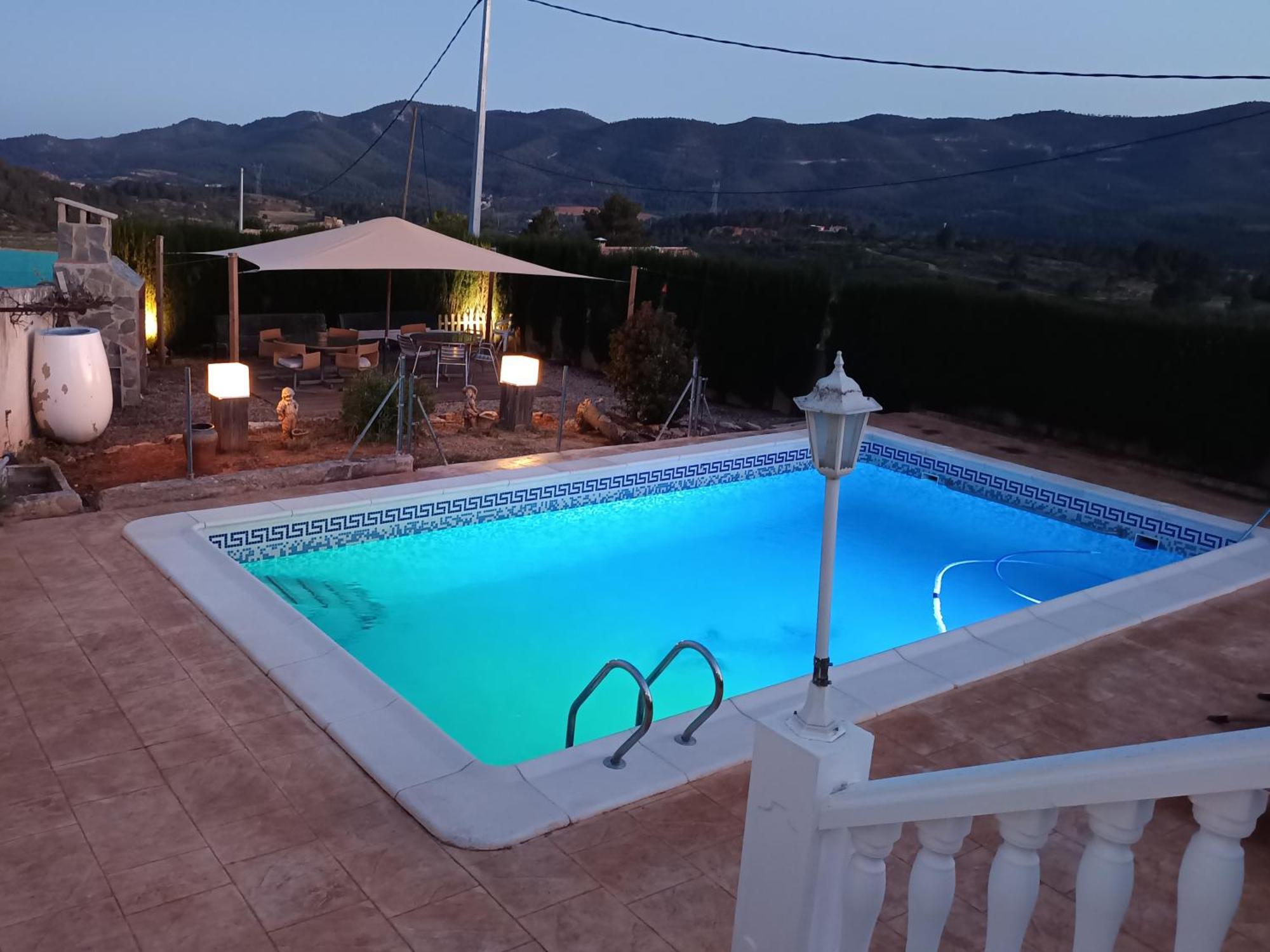 Villa Alto Oasis à Siete Aguas Extérieur photo